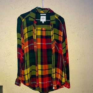 American Eagle flannel size women’s large